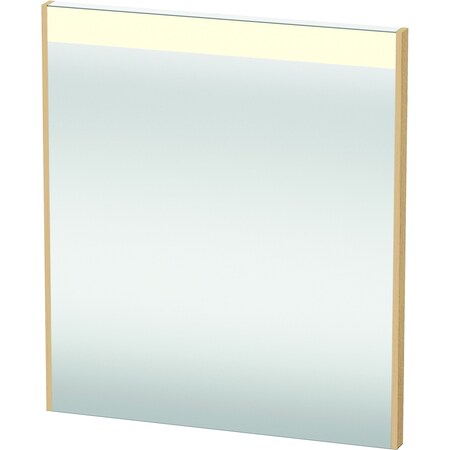 Duravit Brioso Mirror With Lighting Natural Oak BR700103030